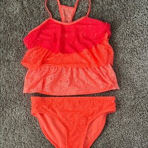 SO Kids Swim Bikini - Pink and Orange